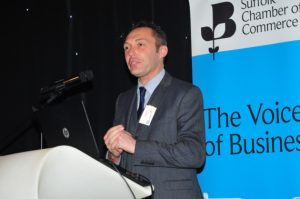 John Dugmore, chief executive of Suffolk Chamber of Commerce